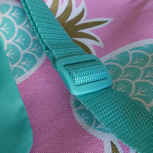 New in Pkg Fit & Fresh Maui Pineapple Insulated Large Cooler Tote Bag - Picture 12 of 16